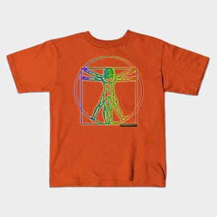 Vitruvian Divergence Kids T-Shirt